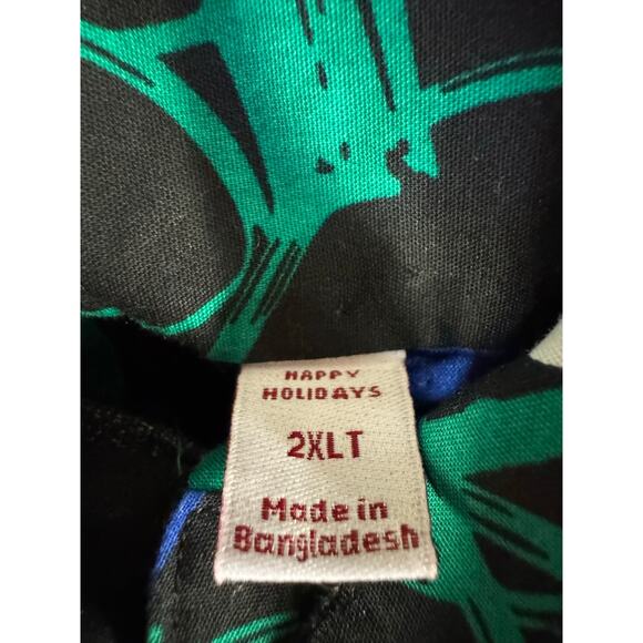 North Pole Trading Co Men’s Christmas Shirt Sz 2XL Get Lit Office Party Novelty - Picture 5 of 8